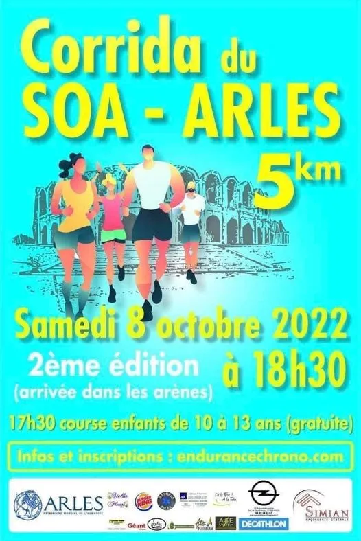 affiche de la course