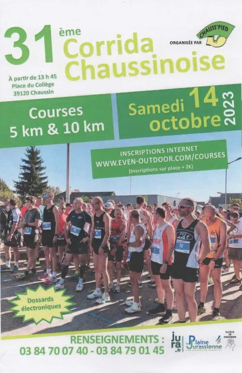 Corrida Chaussinoise 2025 Inscription Résultats