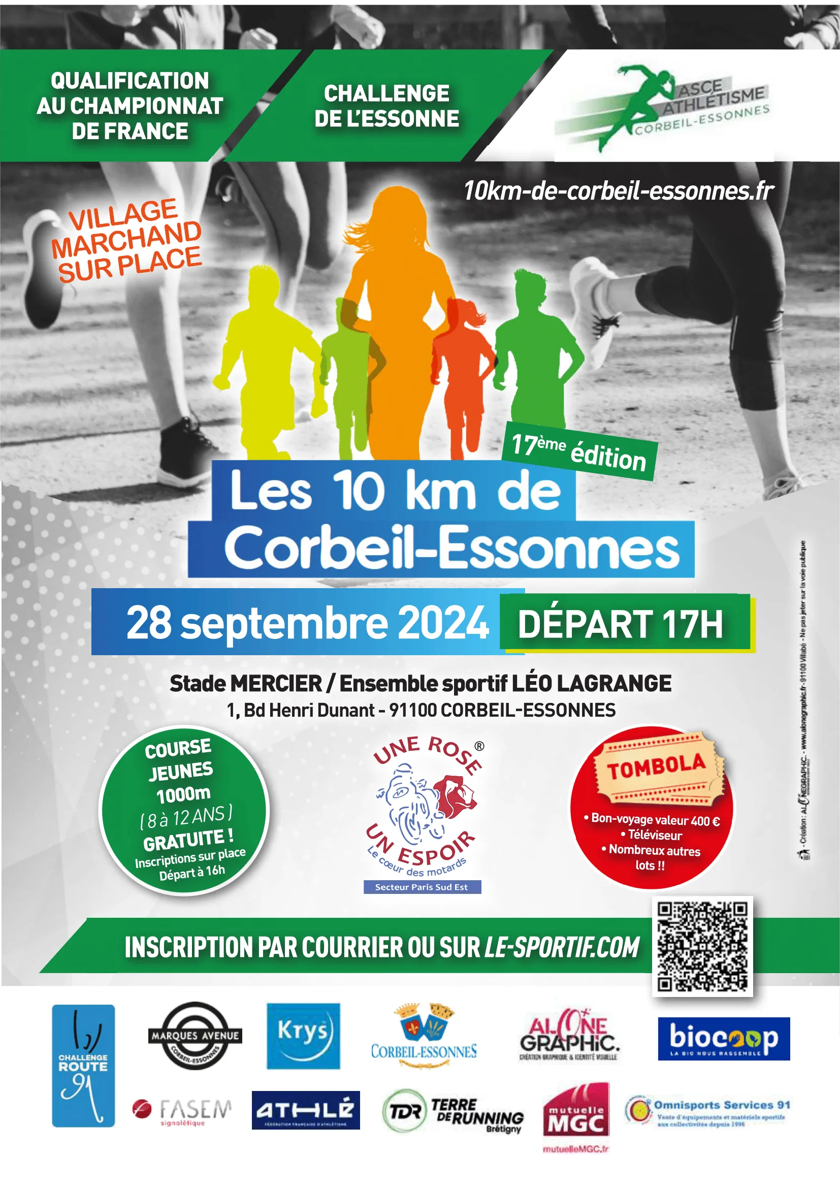 affiche de la course