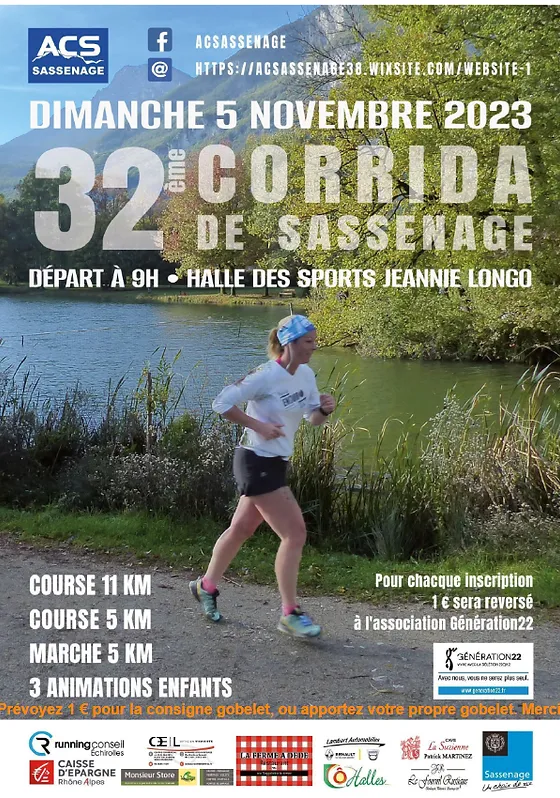 Corrida de Sassenage 2024 Inscription Résultats