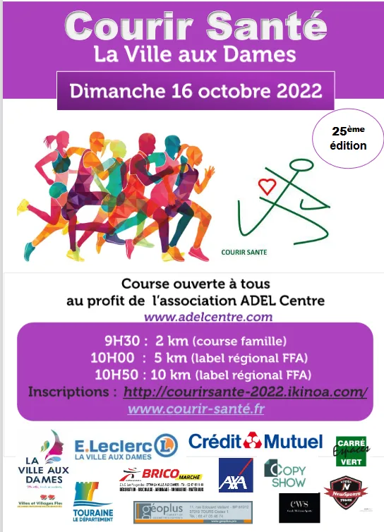 affiche de la course