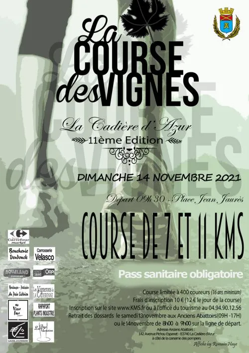 affiche de la course