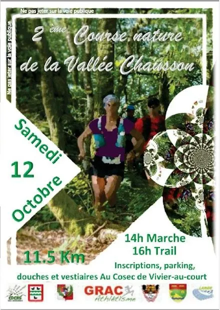 affiche de la course