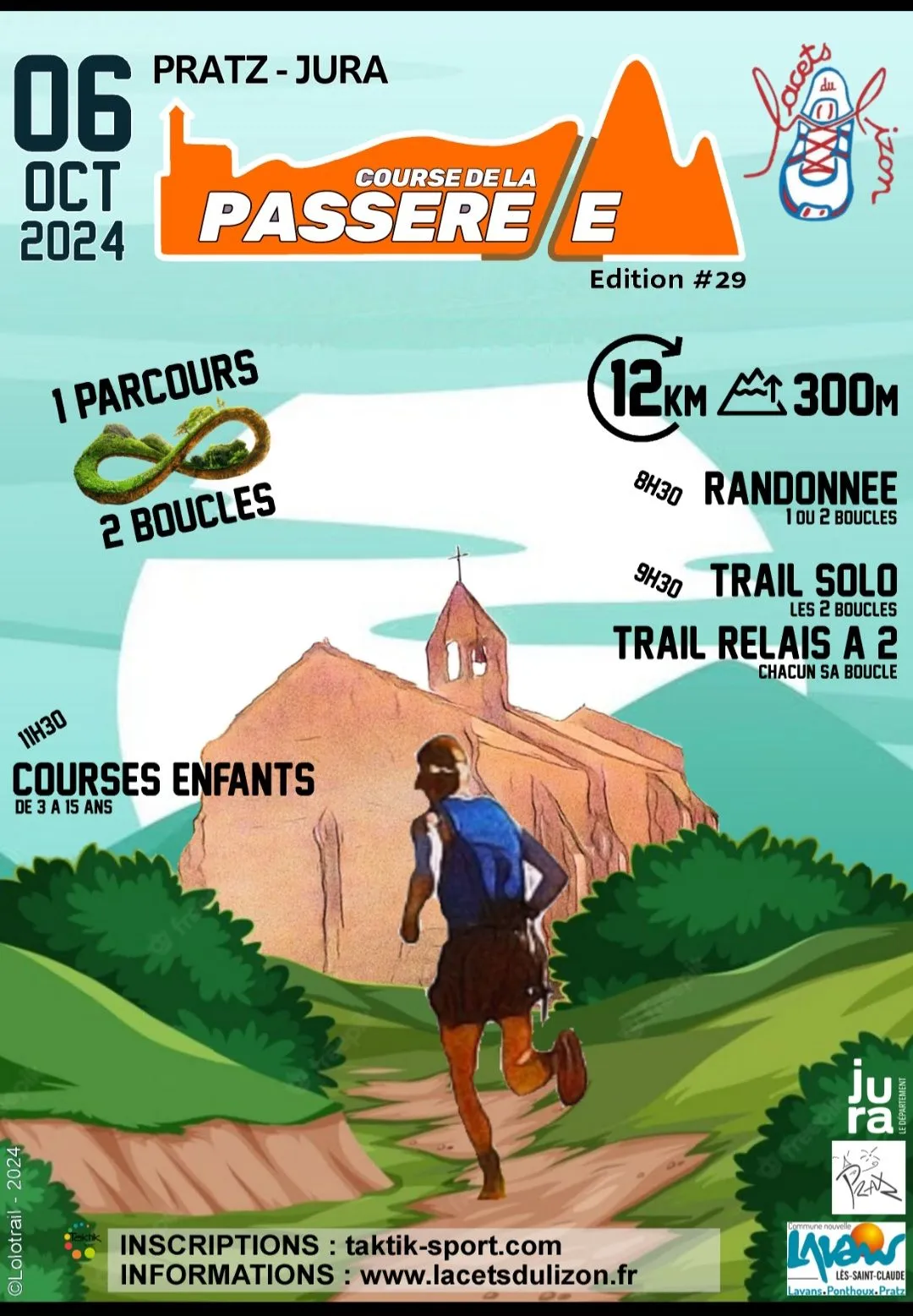 affiche de la course