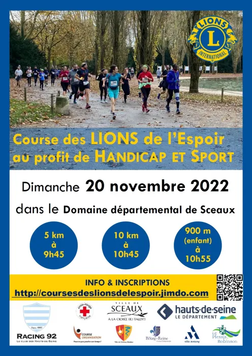 Course des Lions de l’Espoir 2024 Inscription Résultats