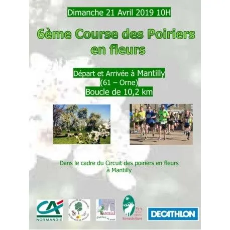 Course des Poiriers en Fleurs 2025 Inscription Résultats