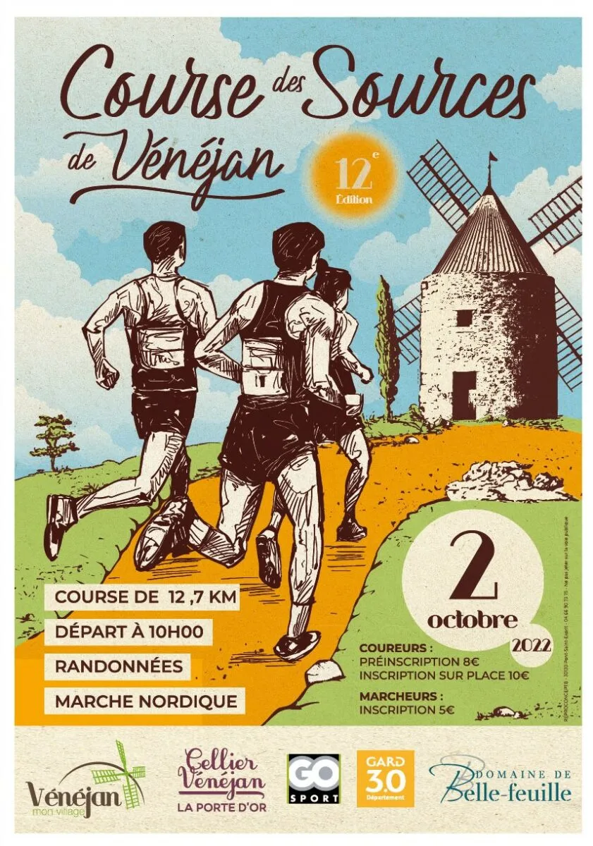 affiche de la course