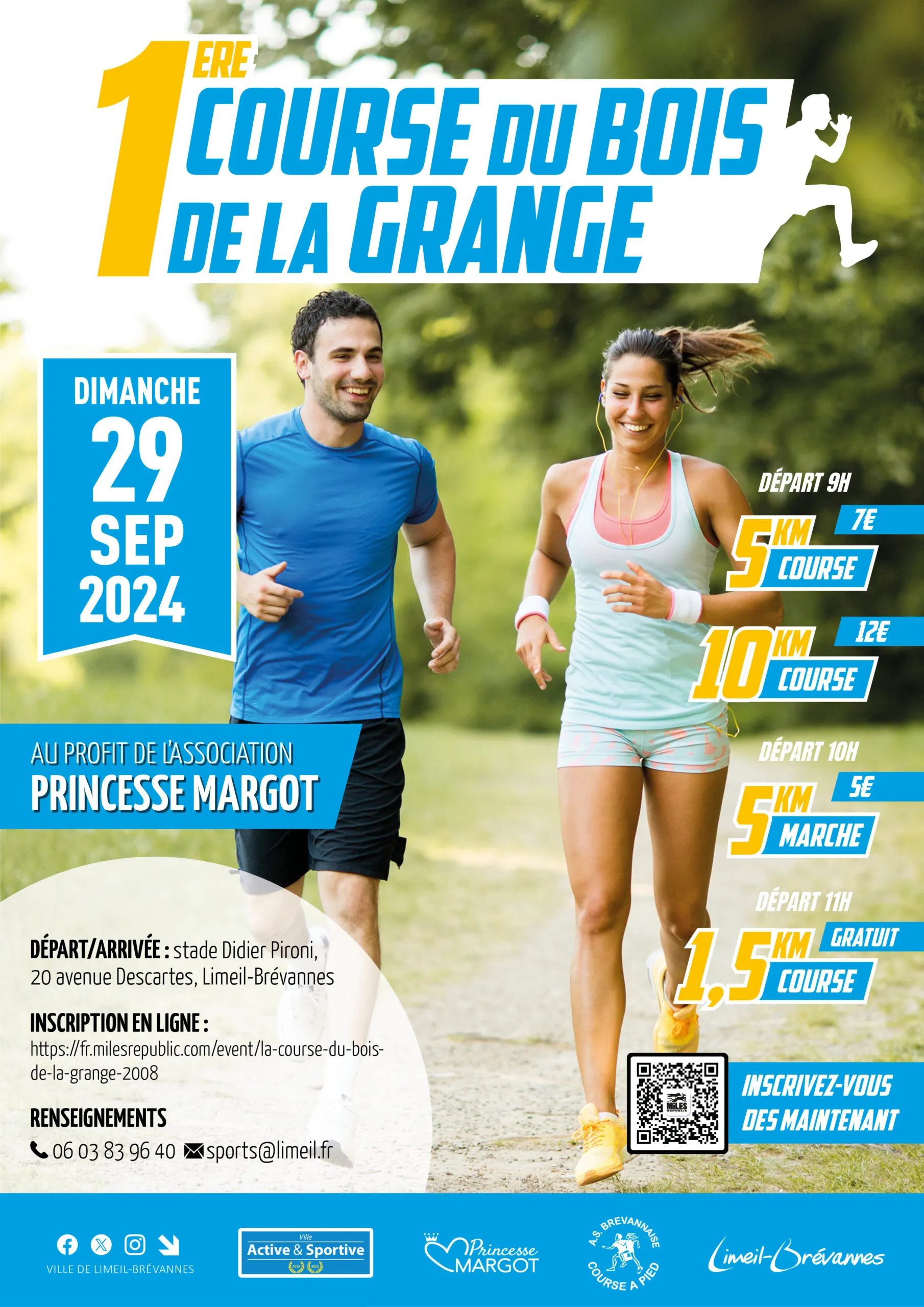 affiche de la course