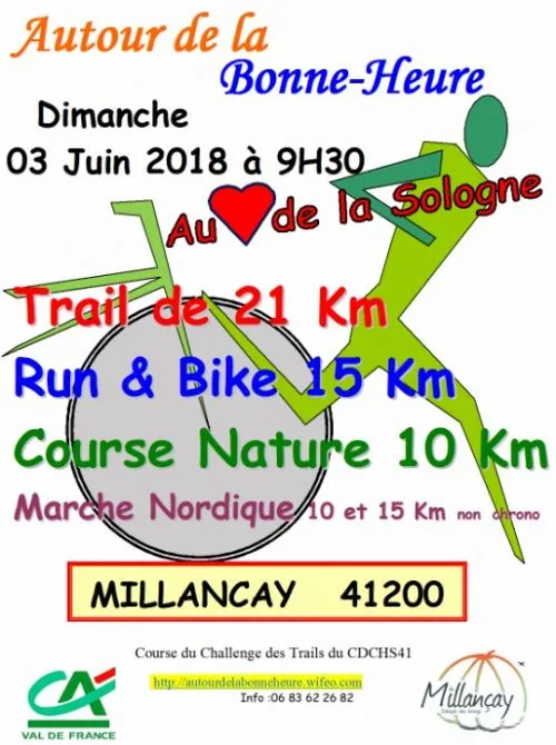 Course nature autour de la bonne heure 2025 Inscription Résultats