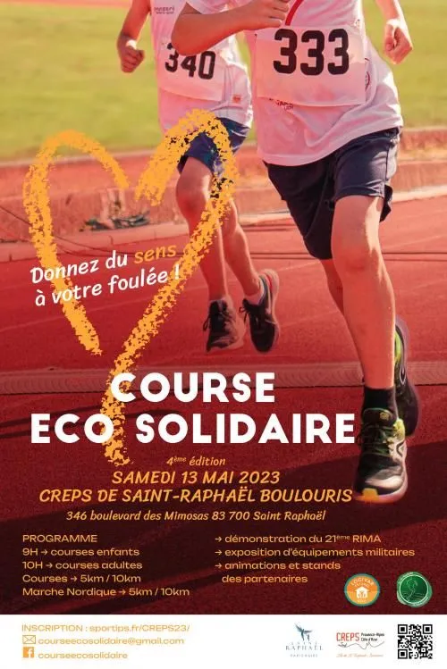 affiche de la course