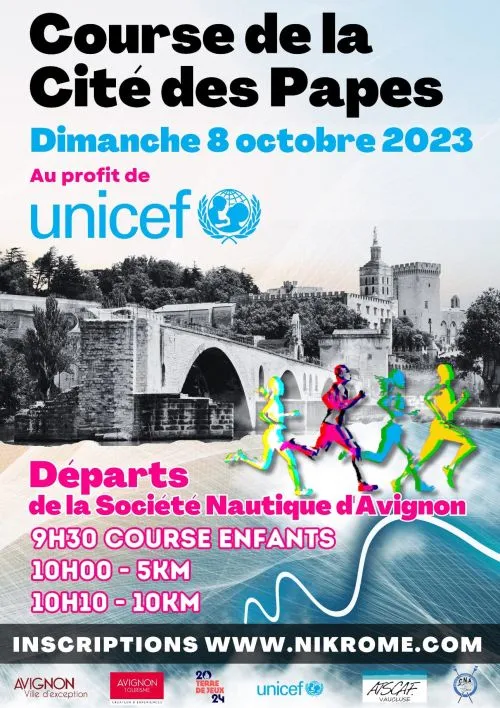 Courses de la Cité des Papes 2024 Inscription Résultats