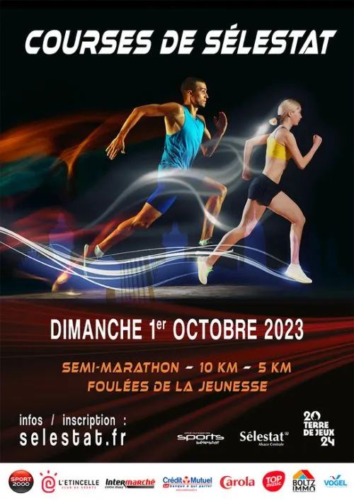 affiche de la course