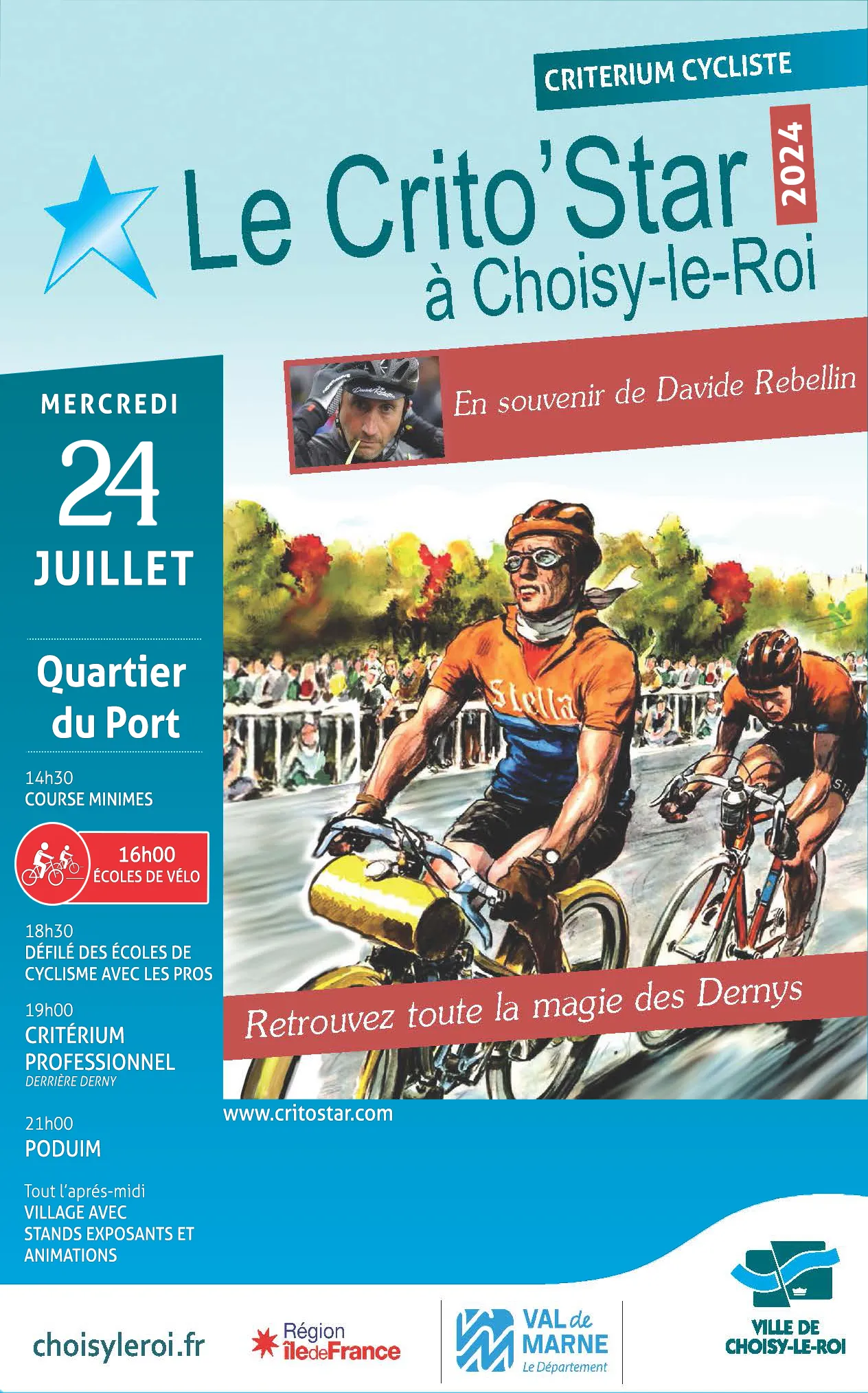 affiche de la course