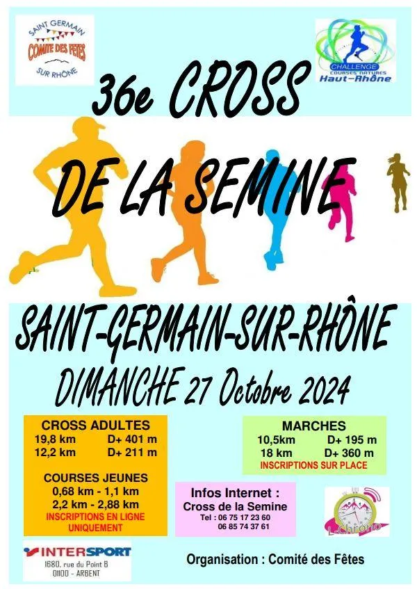 Cross de la Semine 2024 Inscription Résultats