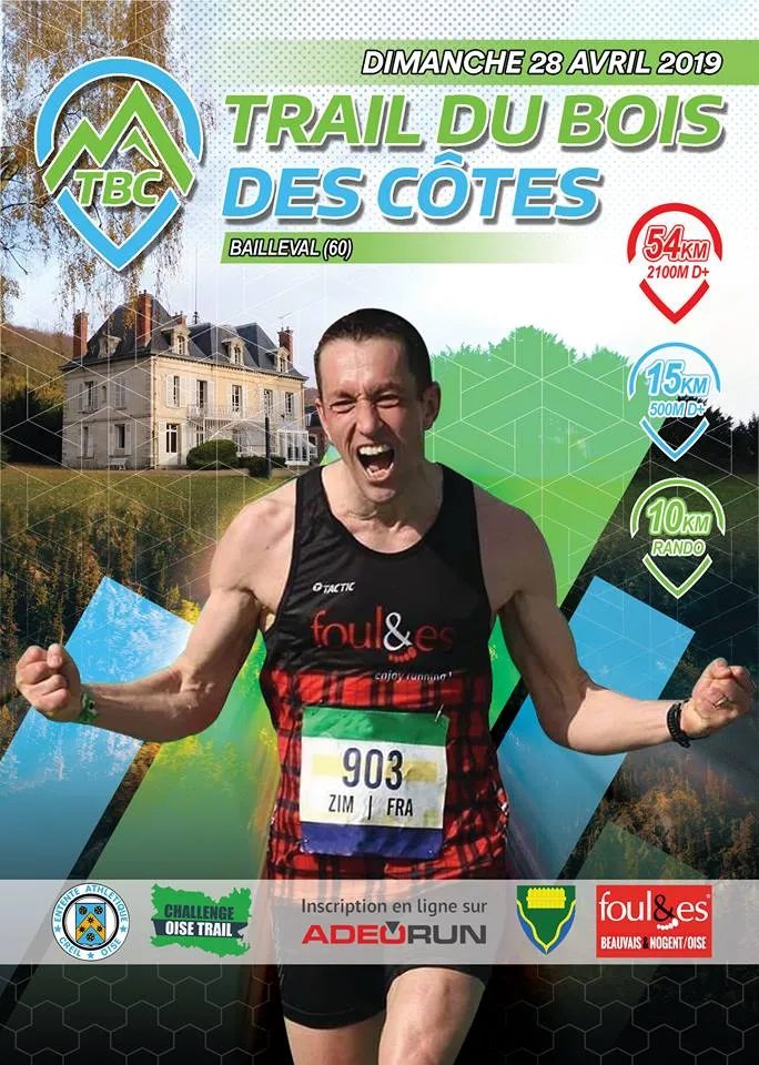 Trail du Bois des Côtes / des 2 Communes 2025 Inscription Résultats