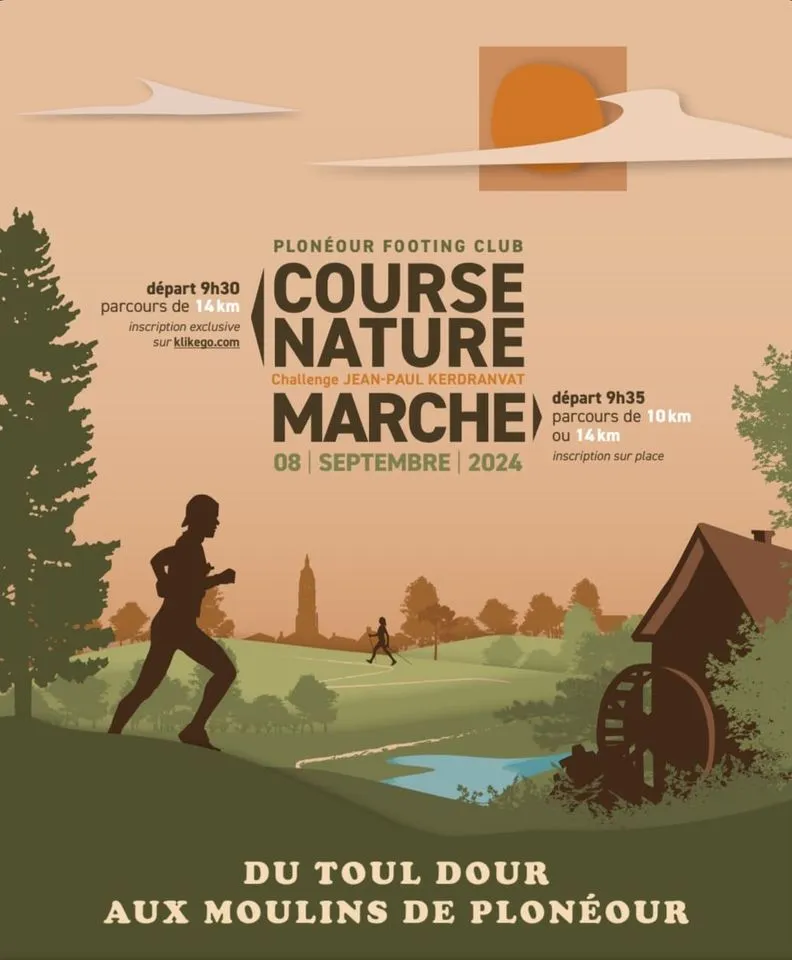 affiche de la course