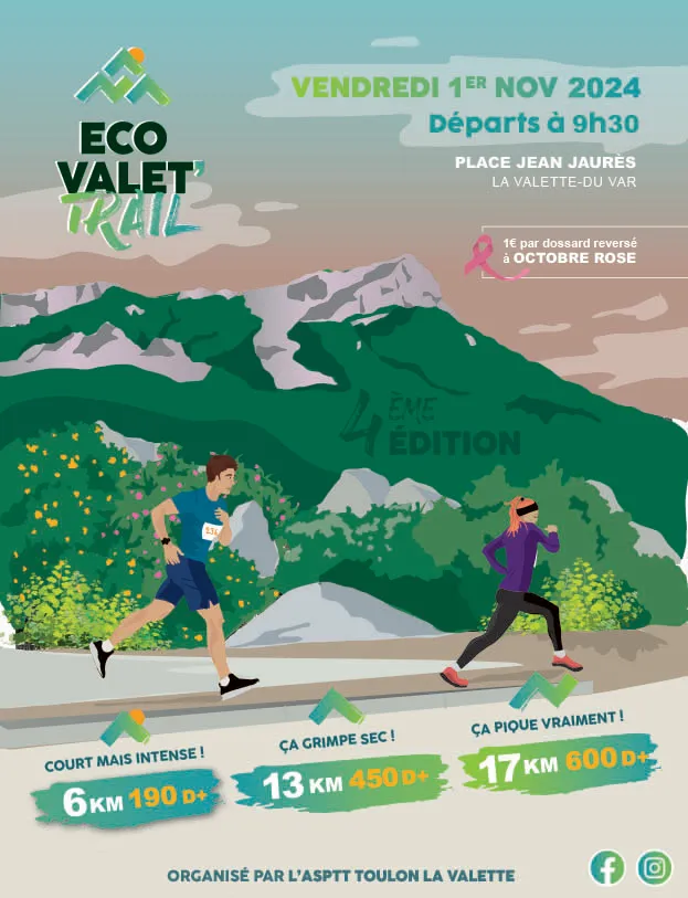 affiche de la course