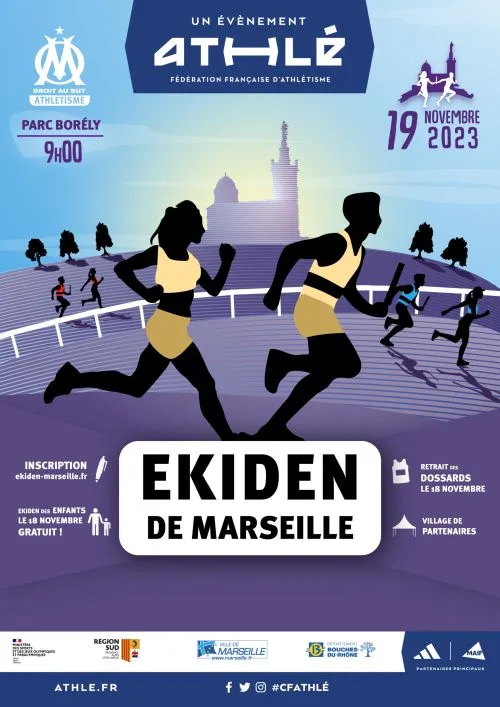 affiche de la course