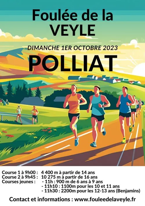 affiche de la course