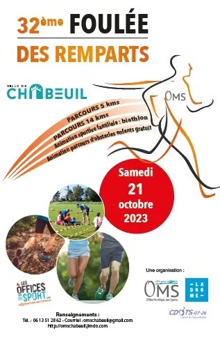 affiche de la course