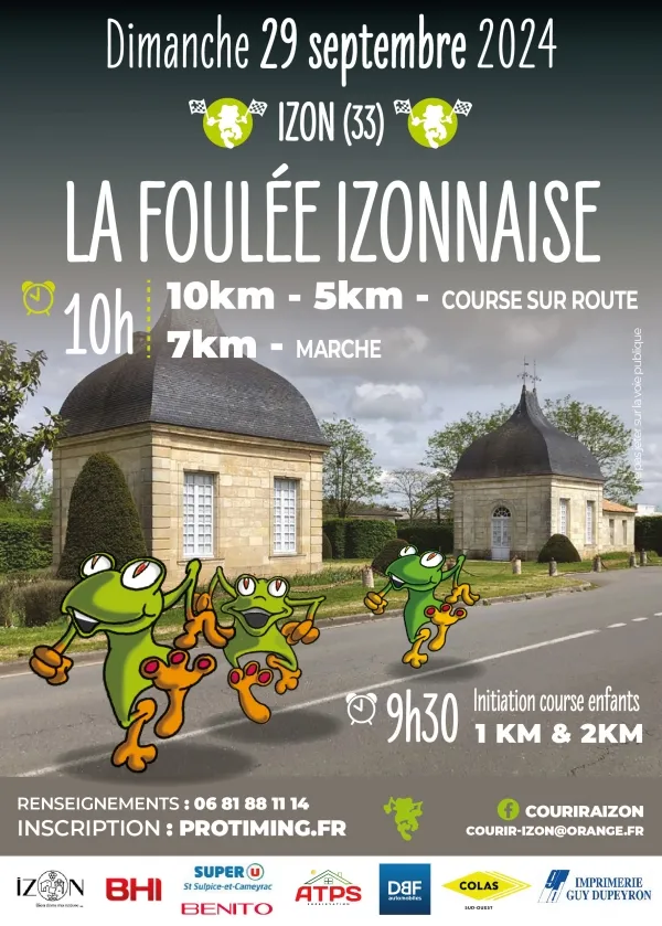 affiche de la course