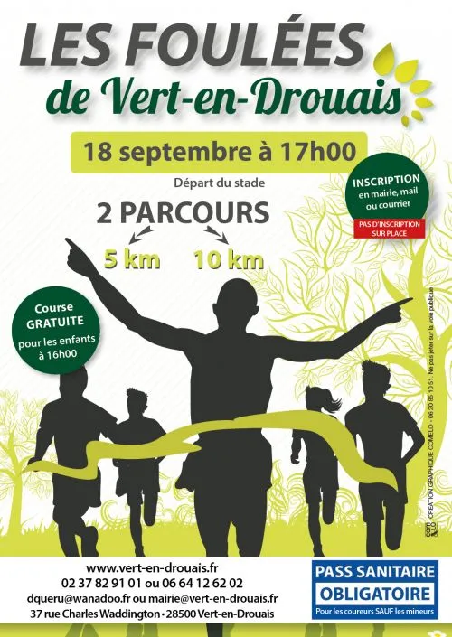 affiche de la course