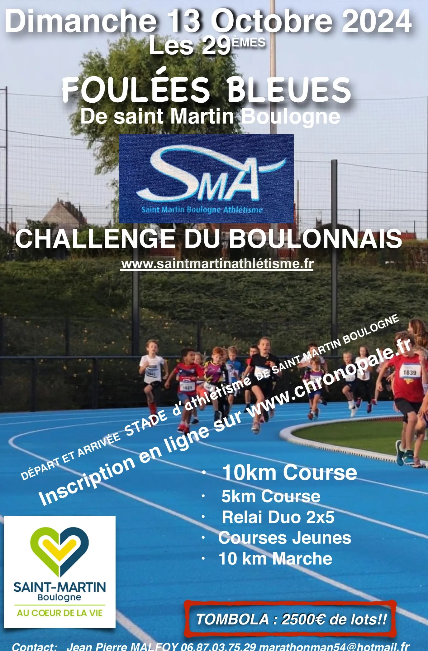 affiche de la course