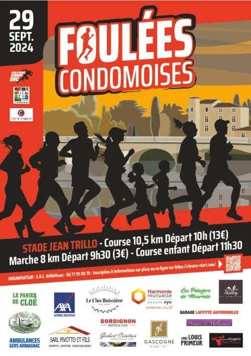 affiche de la course