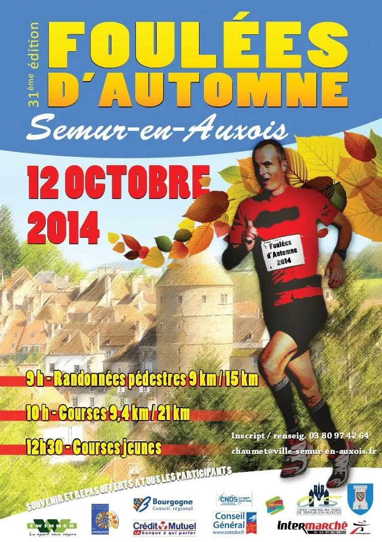 affiche de la course