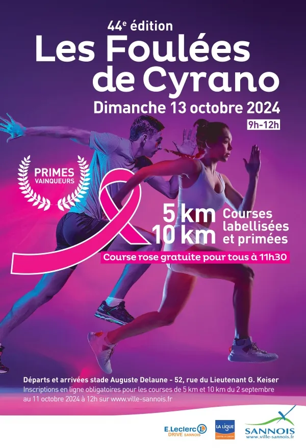 affiche de la course