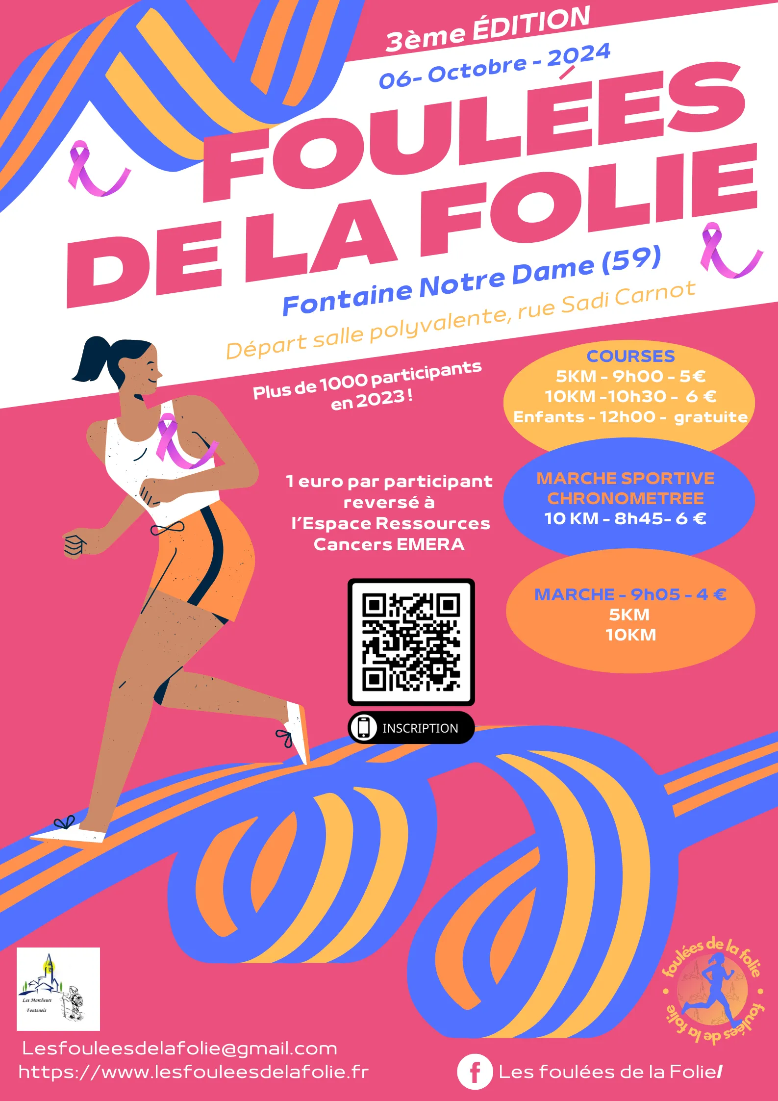 affiche de la course