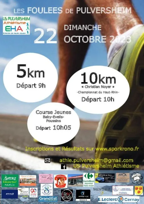 affiche de la course