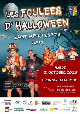 Foulées d’Halloween – Saint Aubin des Bois 2024 Inscription Résultats