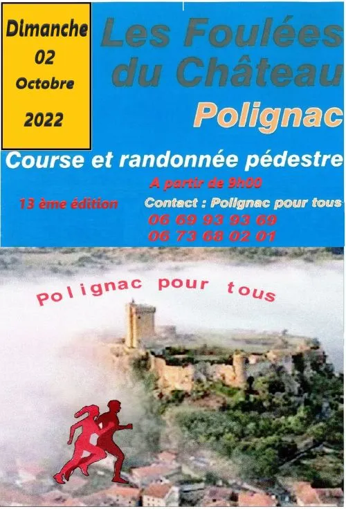 Foulées du Château Polignac 2024 Inscription Résultats