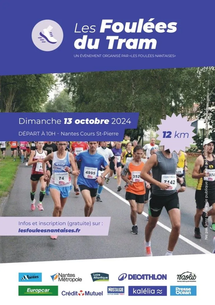 affiche de la course