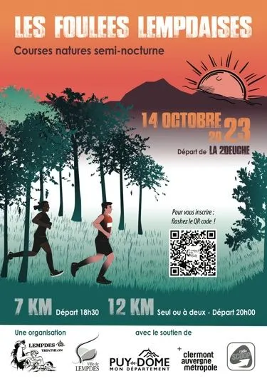 affiche de la course