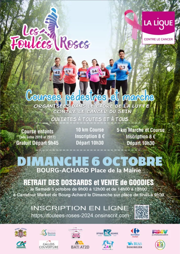 affiche de la course