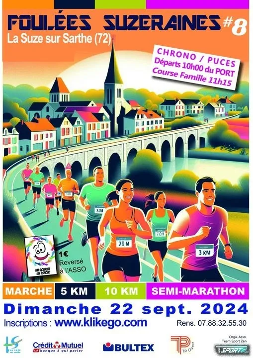 affiche de la course