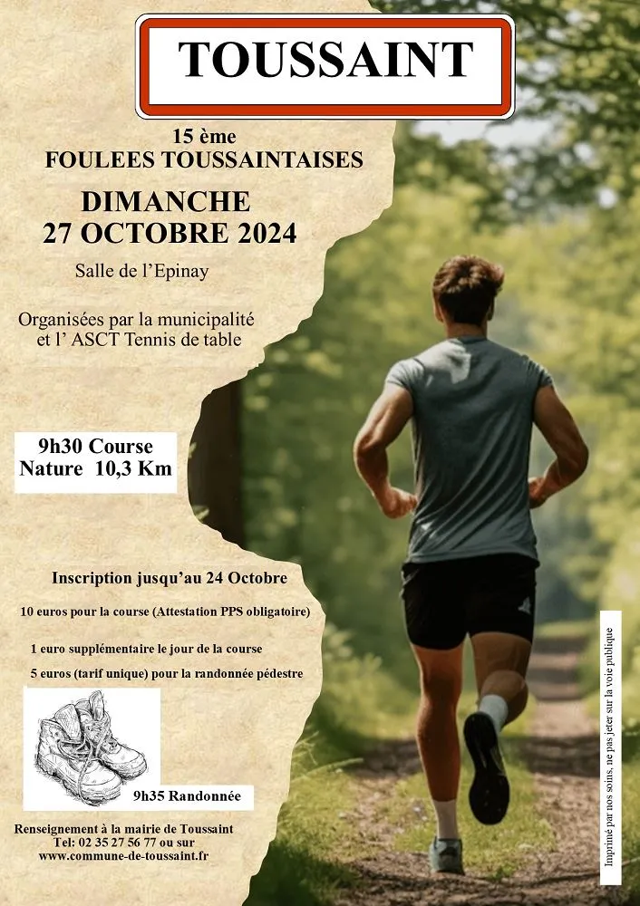 affiche de la course