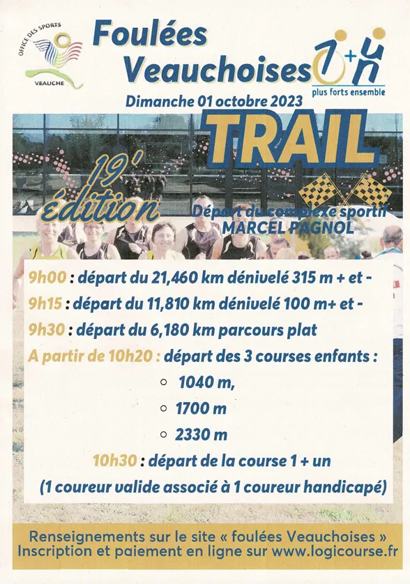 affiche de la course