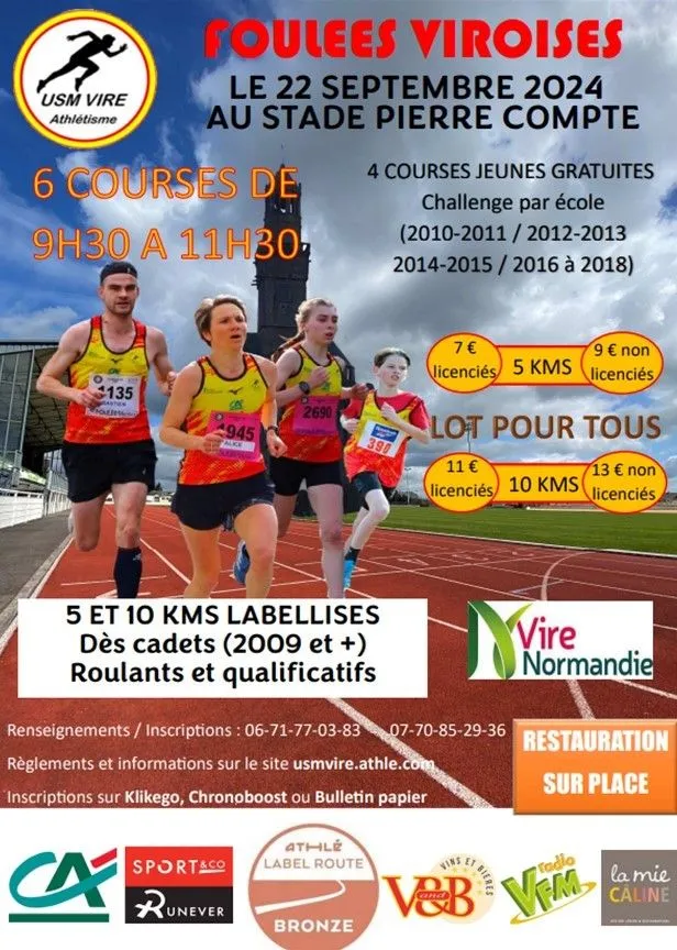 affiche de la course