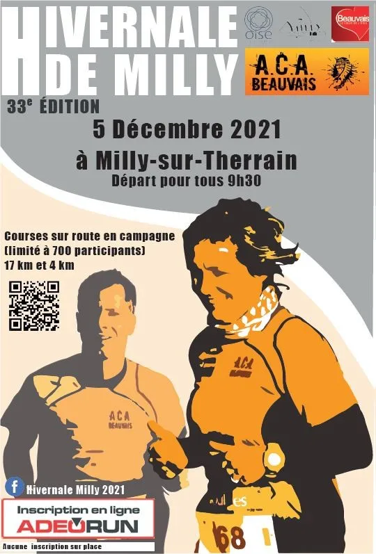 affiche de la course