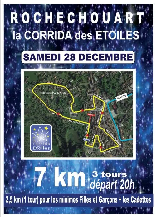 La Corrida des Etoiles 2024 Inscription Résultats