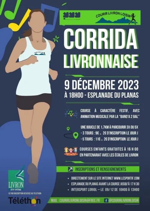 affiche de la course