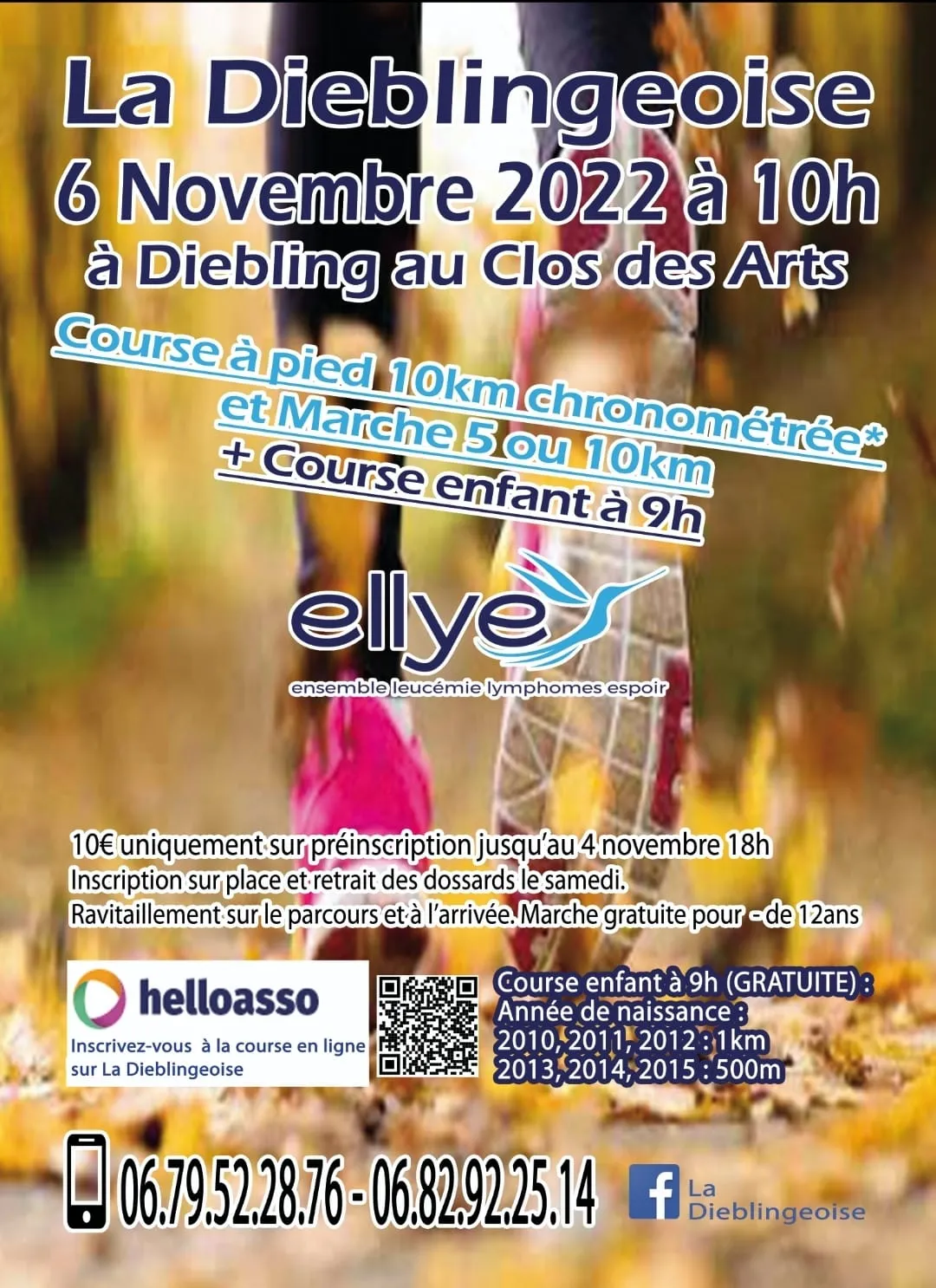 affiche de la course