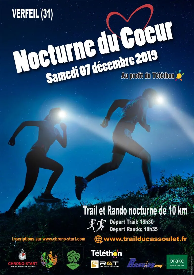 affiche de la course