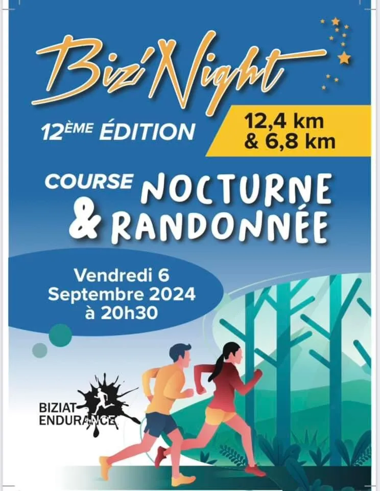 La Biz’Night – Biziat 2024 Inscription Résultats