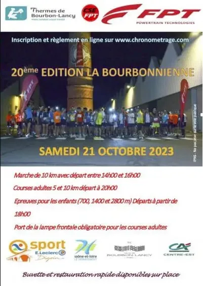 La Bourbonnienne 2024 Inscription Résultats