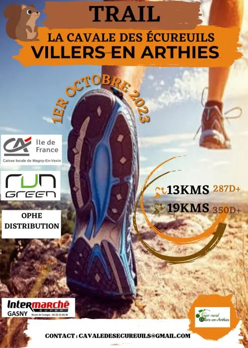 affiche de la course