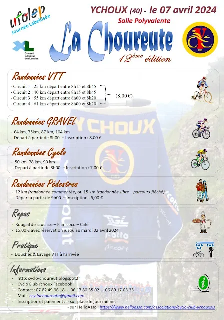 affiche de la course